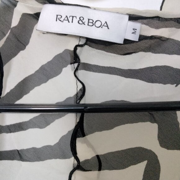 Rat & Boa sheer top - size m - Picture 2 of 4